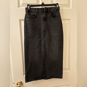 Vero Moda Black Denim Skirt